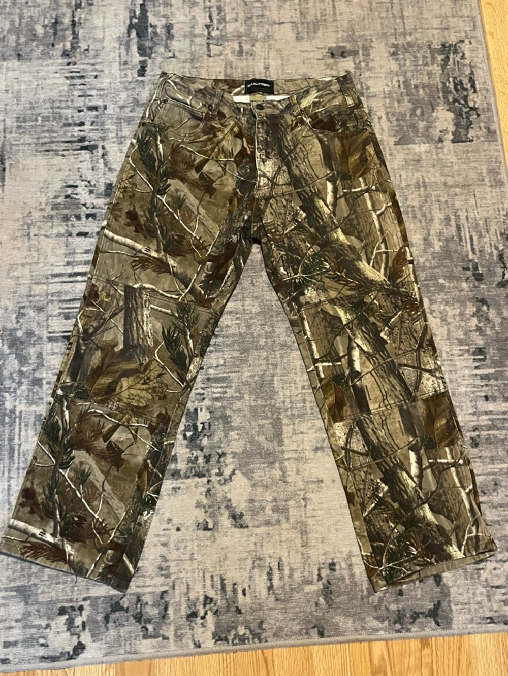 Realtree Camo Pants Mens 34x30 Hunting Outdoor Cotton Camouflage Jeans
